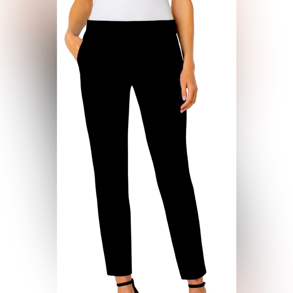 Liverpool LA KELSEY KNIT TROUSER black, US 29/8 in SUPER STRETCH. New with tags!